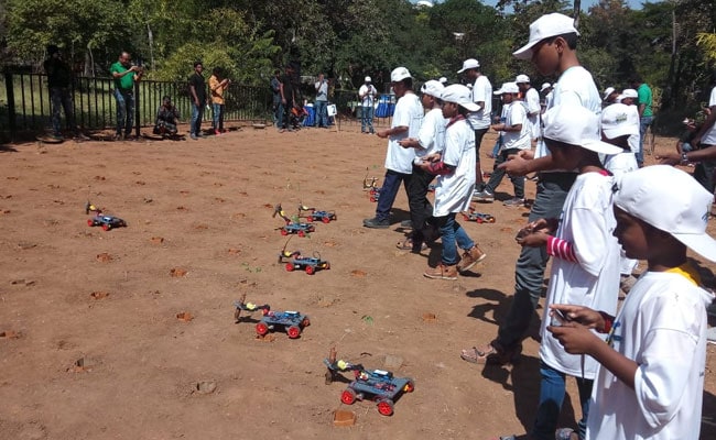 Chennai Students Use Robots To Plant 300 Saplings, Raise Micro-Forest
