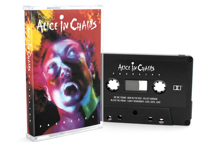 AIC Facelift Cassette Alice in Chains to Release Facelift 30th Anniversary Deluxe Box Set