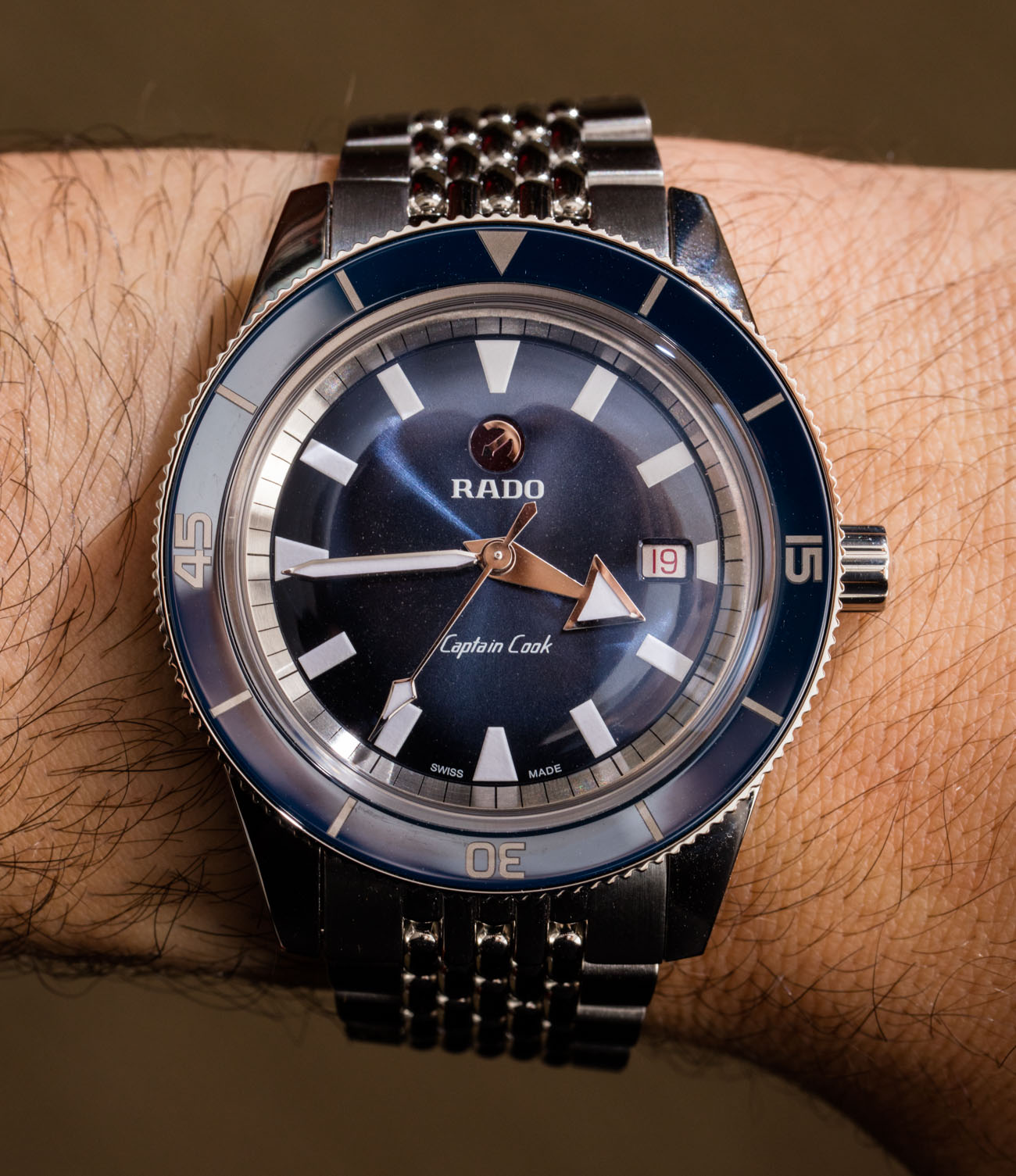 Rado Captain Cook Automatic 42mm Watch Review Wrist Time Reviews 