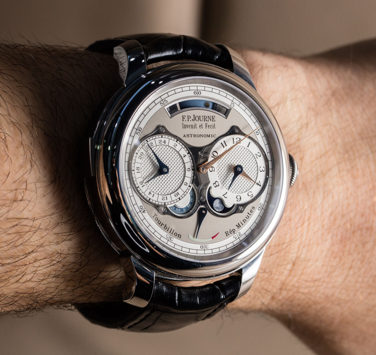 F.P. Journe Astronomic Souveraine Watch Hands-On Hands-On 