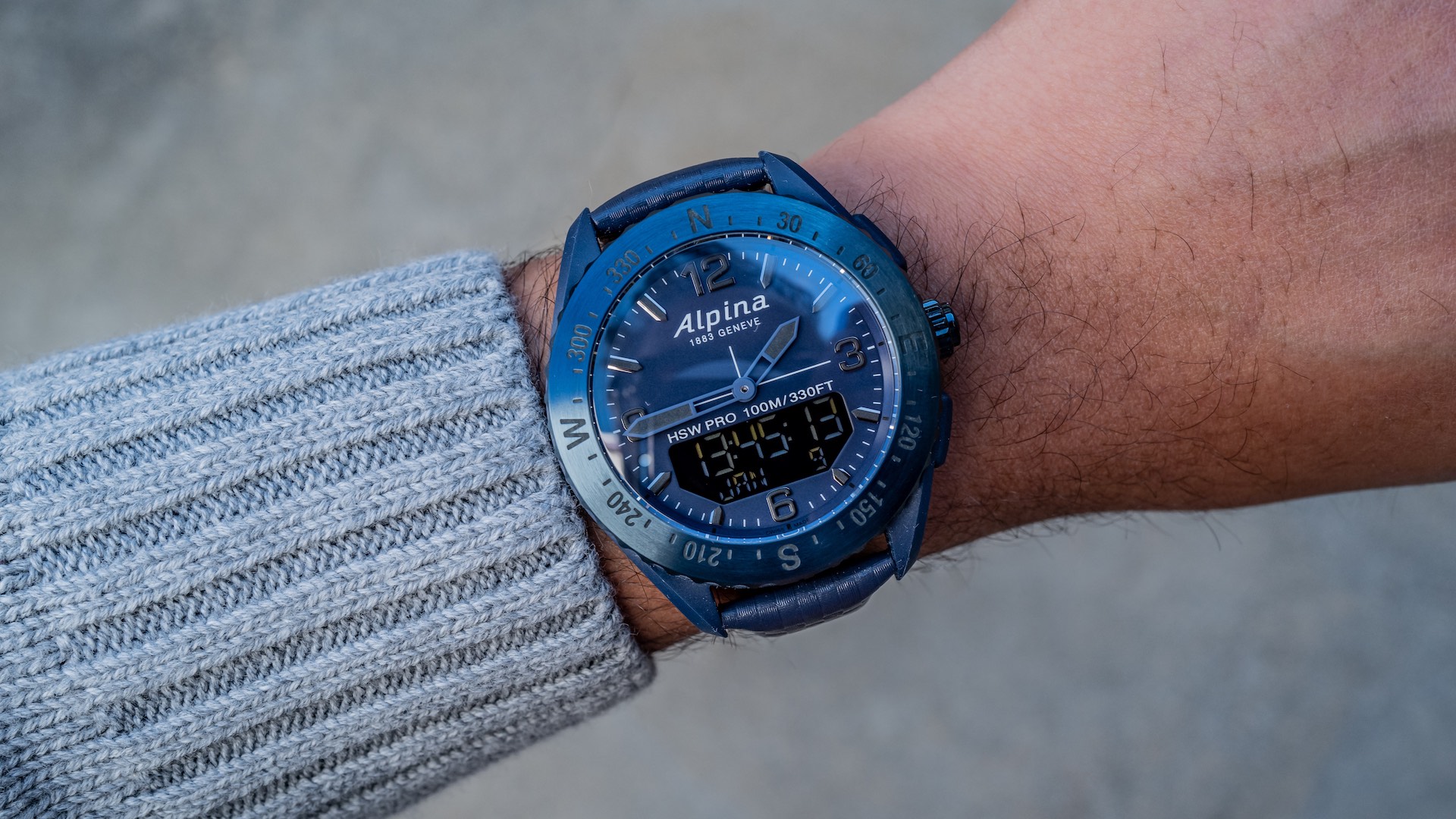 Alpina AlpinerX Space Edition Smartwatch Survives 33,000M Altitude Watch Releases 