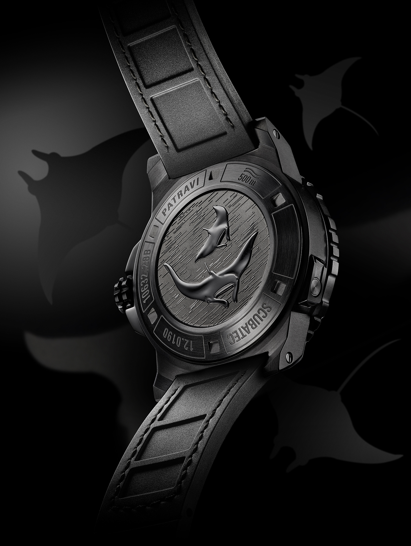 Carl F. Bucherer Introduces New Monochrome Patravi ScubaTec Black Watch Releases 