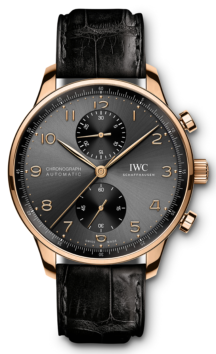 IWC Upgrades The Portugieser Chronograph With New In-House Automatic Chronograph Movement Watch Releases 