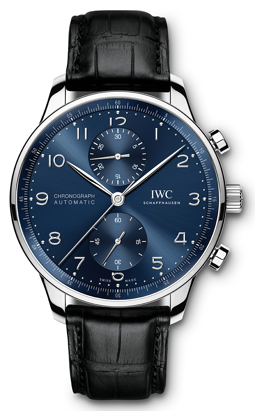 IWC Upgrades The Portugieser Chronograph With New In-House Automatic Chronograph Movement Watch Releases 