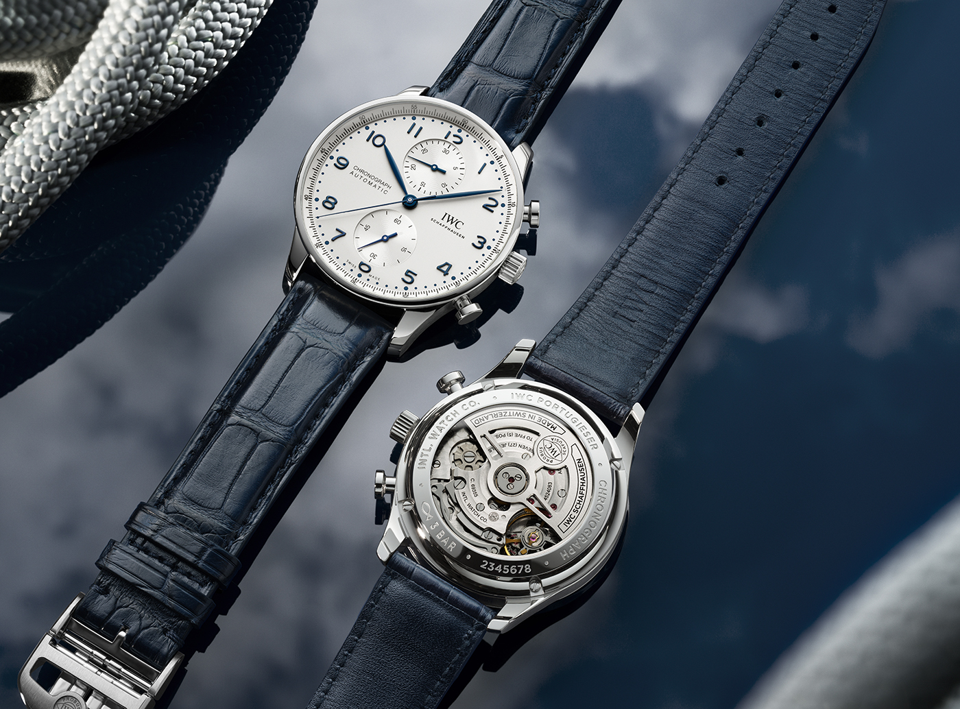 IWC Upgrades The Portugieser Chronograph With New In-House Automatic Chronograph Movement Watch Releases 