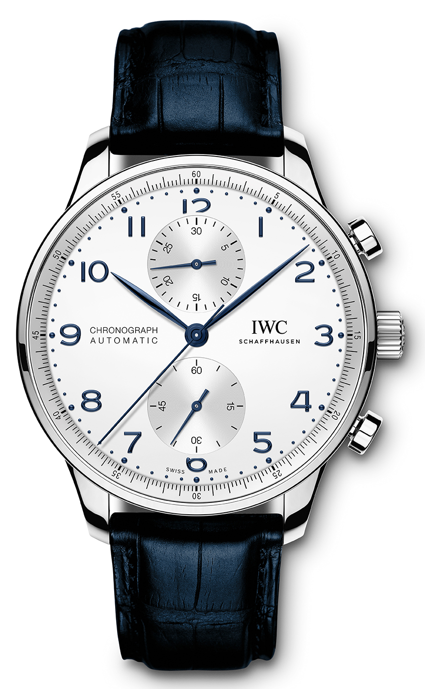 IWC Upgrades The Portugieser Chronograph With New In-House Automatic Chronograph Movement Watch Releases 