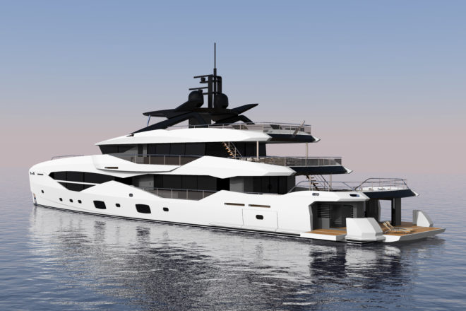 The 161 Yacht is being built in partnership with Icon Yachts in the Netherlands and is scheduled for a 2022 delivery