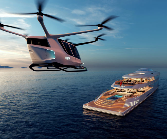 Bill Gates, 112m Aqua superyacht concept by Sinot