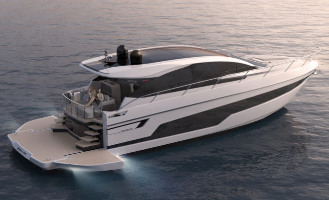 Fairline's 58 GTB will premiere at Cannes in September
