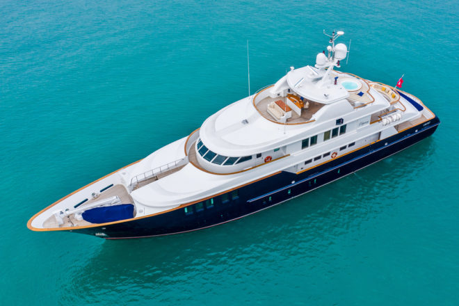 Fraser Hong Kong sold the 44m Odyssey, a 2007 build by Danish yard Royal Denship.