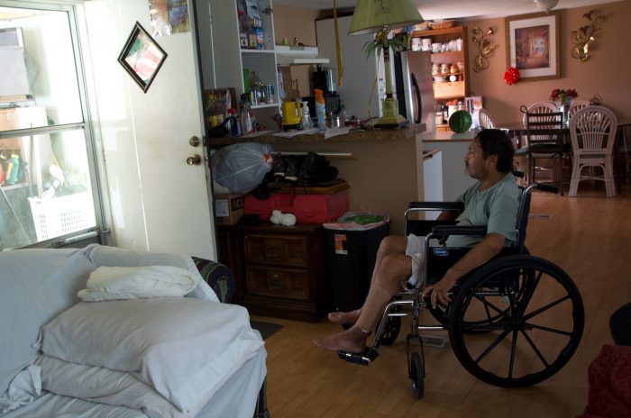 Marco Garcia found teletherapy while living with a disabling illness last summer. Photo by Christina Cooke.
