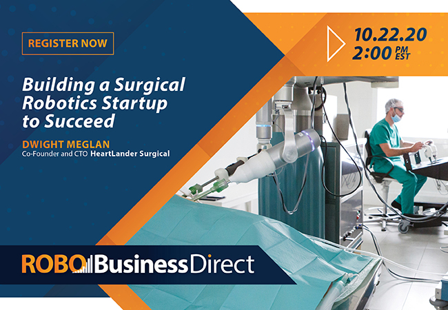 Surgical robotics startups need a strategy for success, says RoboBusiness Direct speaker
