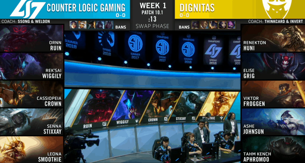 CLG v DIG LCS Spring 2020 week 1 day 1