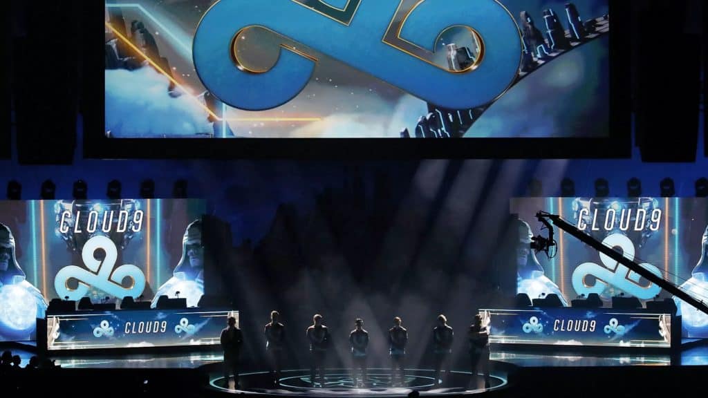 LoL LCS Cloud9 Stage Logo