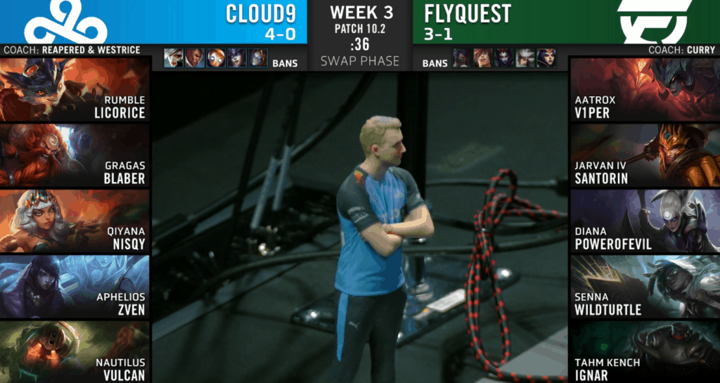 League of Legends NA LCS Spring 2020 week 3 day 1 Cloud9 C9 v FlyQuest FLY