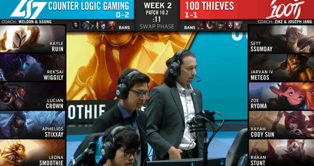 CLG v 100T LCS LoL Spring 2020 week two day one