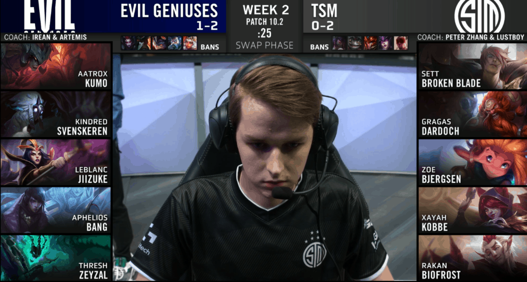 EG v TSM LoL LCS Spring split 2020 week 2 day 2