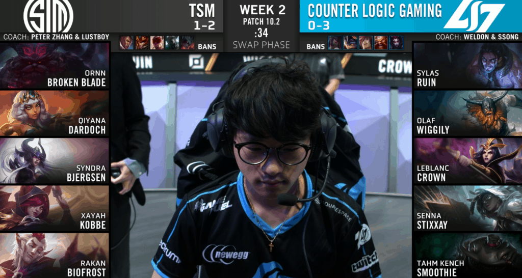 TSM v CLG LoL LCS Spring 2020 week 2 day 3