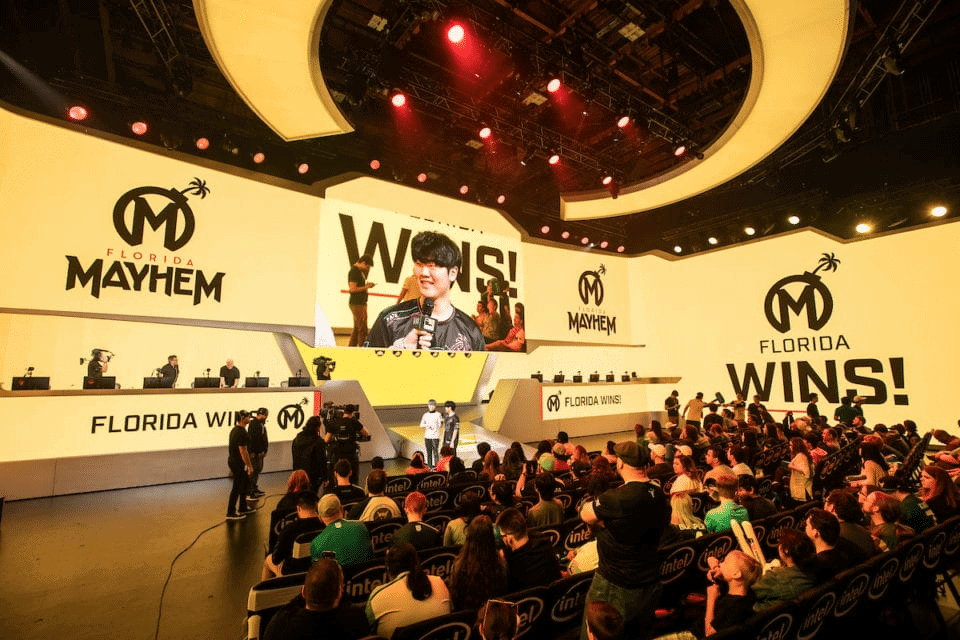 Florida Mayhem Overwatch League studio arena win