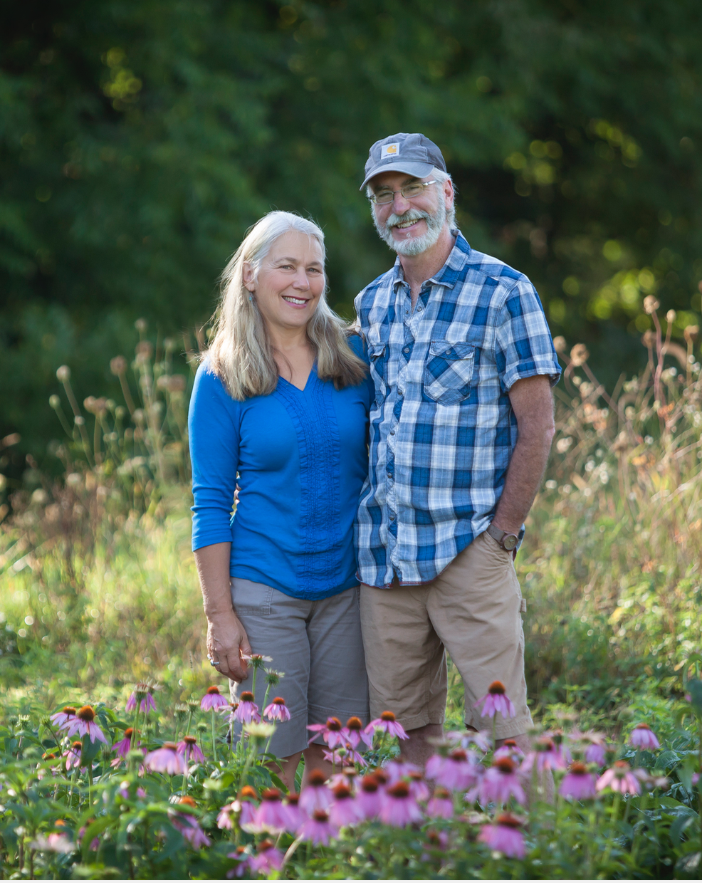 Jane Hawley Stevens and her husband, David Stevens have been named the Organic Farmers of the Year.