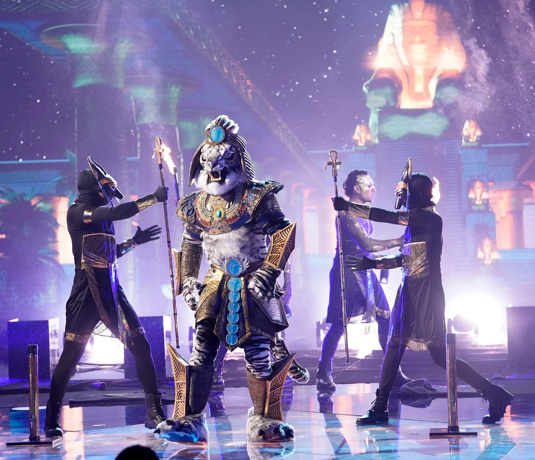 White Tiger is ready to roar for his "Masked Singer" debut.