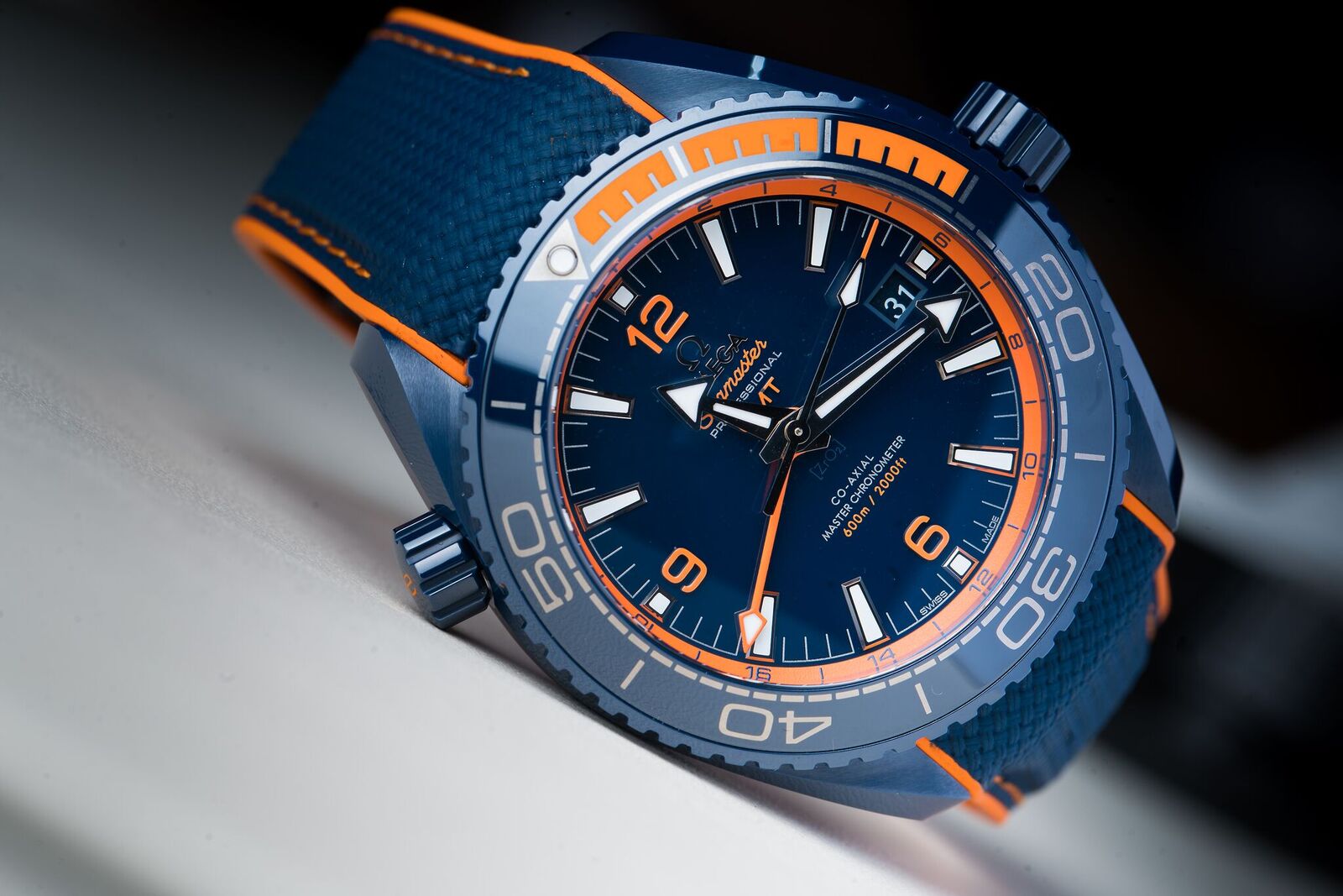 Omega Seamaster Planet Ocean "Deep Blue"