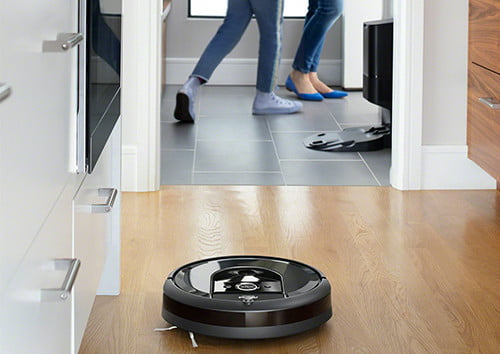 irobot slashes 150 off i7 best roomba robot vacuum that empties itself  charcoal cleanbase photo lifestyle mudroom