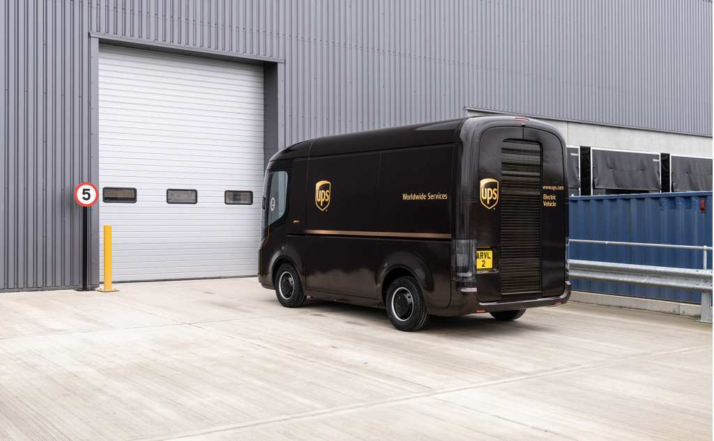 Arrival electric delivery van for UPS