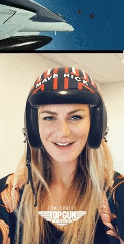 Snapchat Launches Trailer Reaction AR Lens for Tom Cruise Movie 'Top Gun: Maverick'