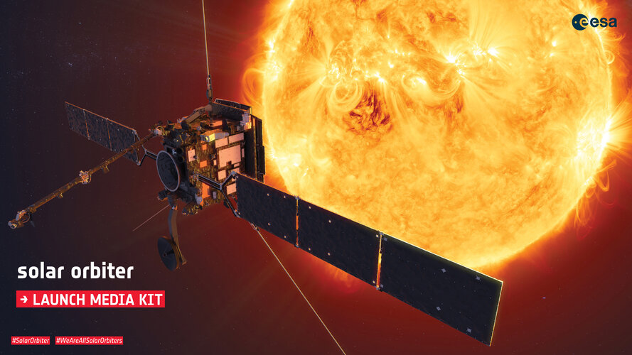 Solar Orbiter mediakit cover