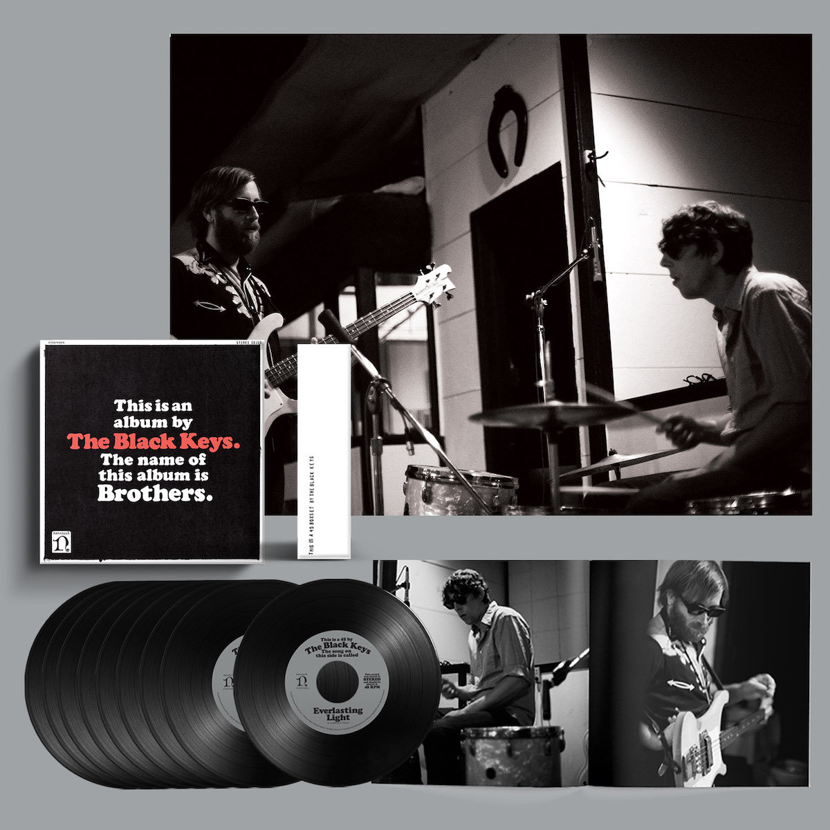 black keys brothers 10th anniversary deluxe reissue 7-inch box set vinyl