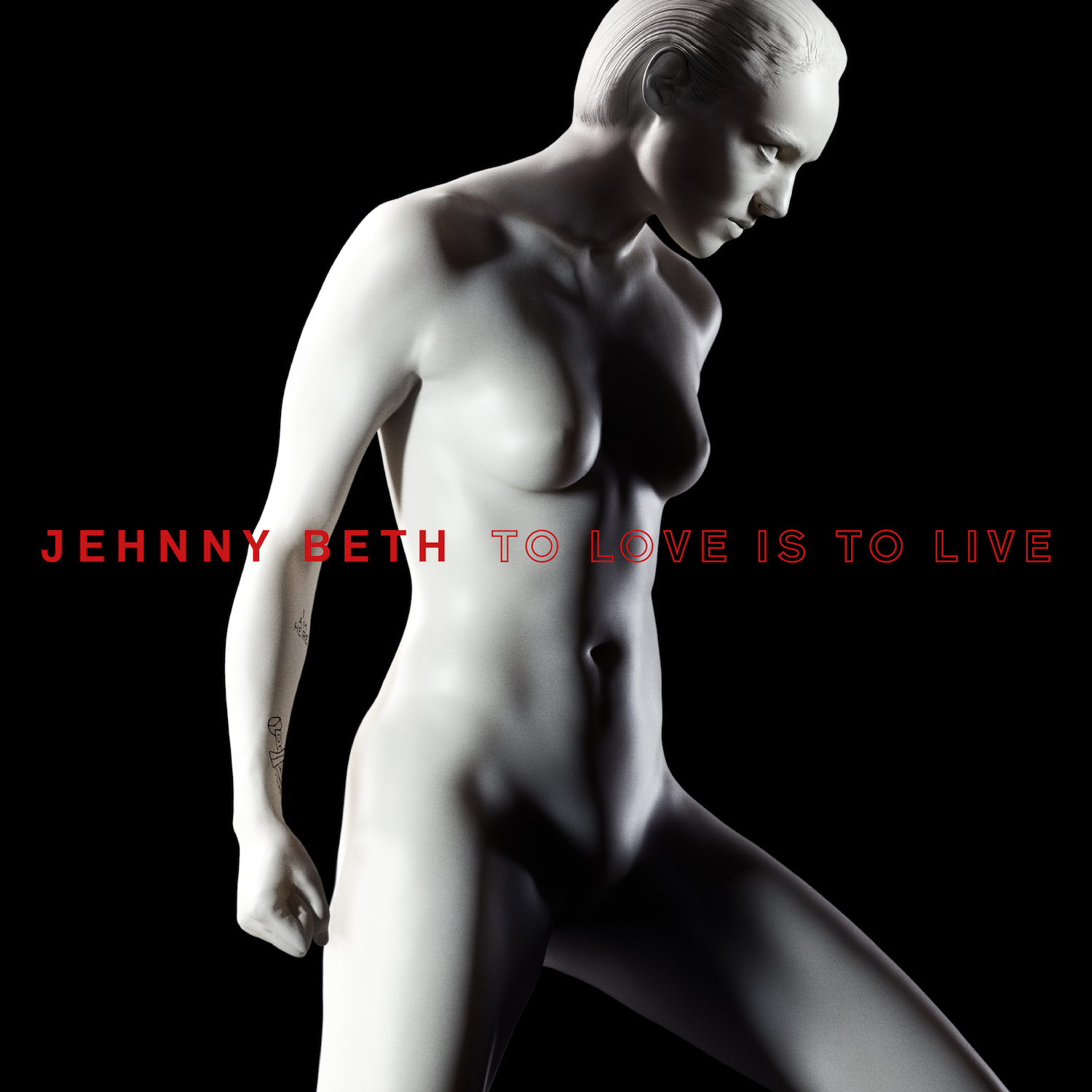 Jehnny Beth Savages solo album to love is to live cover artwork