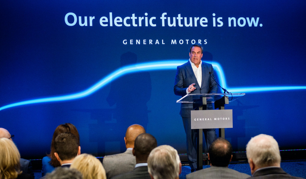 Mark Reuss, GM president, announces Detroit-Hamtramck plant to build electric vehilcles