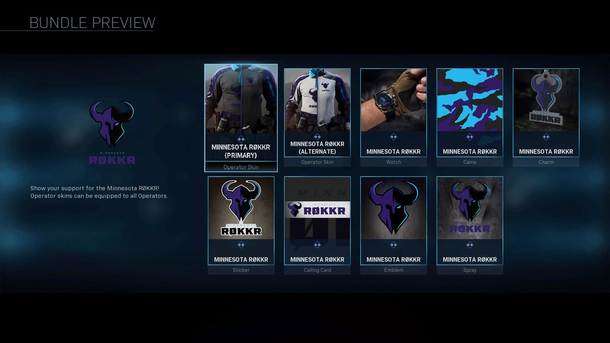 Call of Duty League Skins