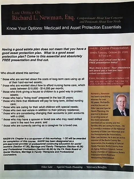 Know Your Options: Medicaid and Asset Protection