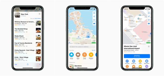 Improvements to Apple Maps, now available to all users in the US
