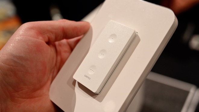 Wemo Stage controller handles six HomeKit commands