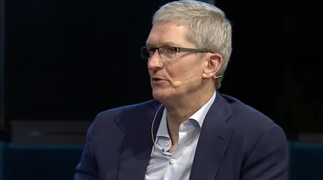 Back in 2015, Tim Cook told the 