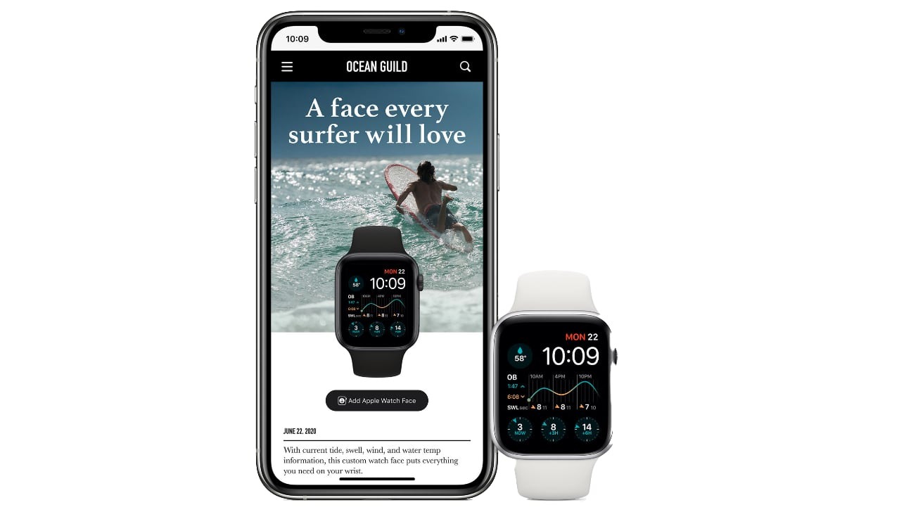 Apple Watch face sharing in watchOS 7