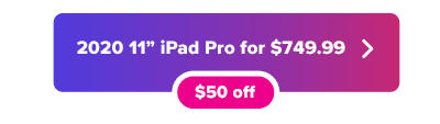 Apple iPad Pro sale button