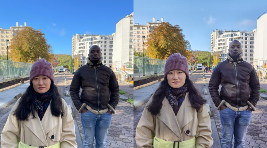 iPhone 12 Pro (left) and Huawei P40 Pro (right) Image credit: DXOMark
