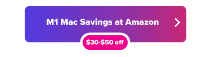 Apple M1 Mac savings button