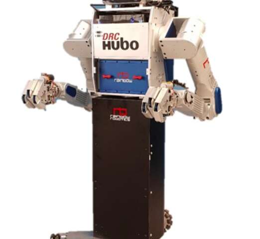 M-Hubo: a wheeled humanoid robot to assist humans in simple daily tasks