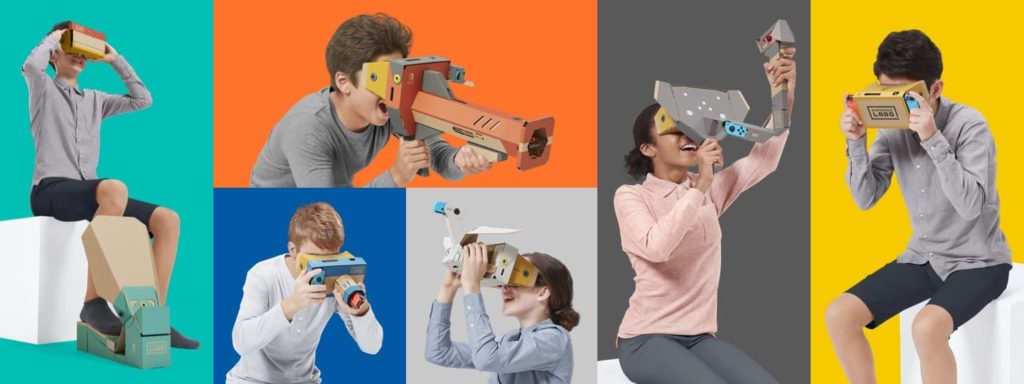 Nintendo Labo VR Kit group