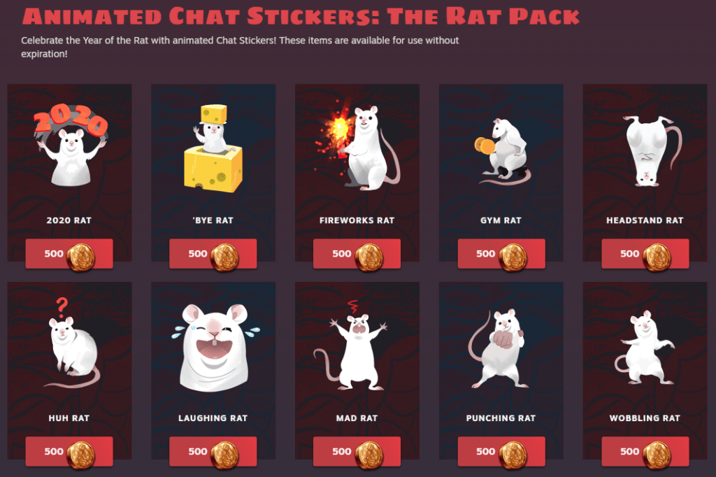 Steam Rat Stickers
